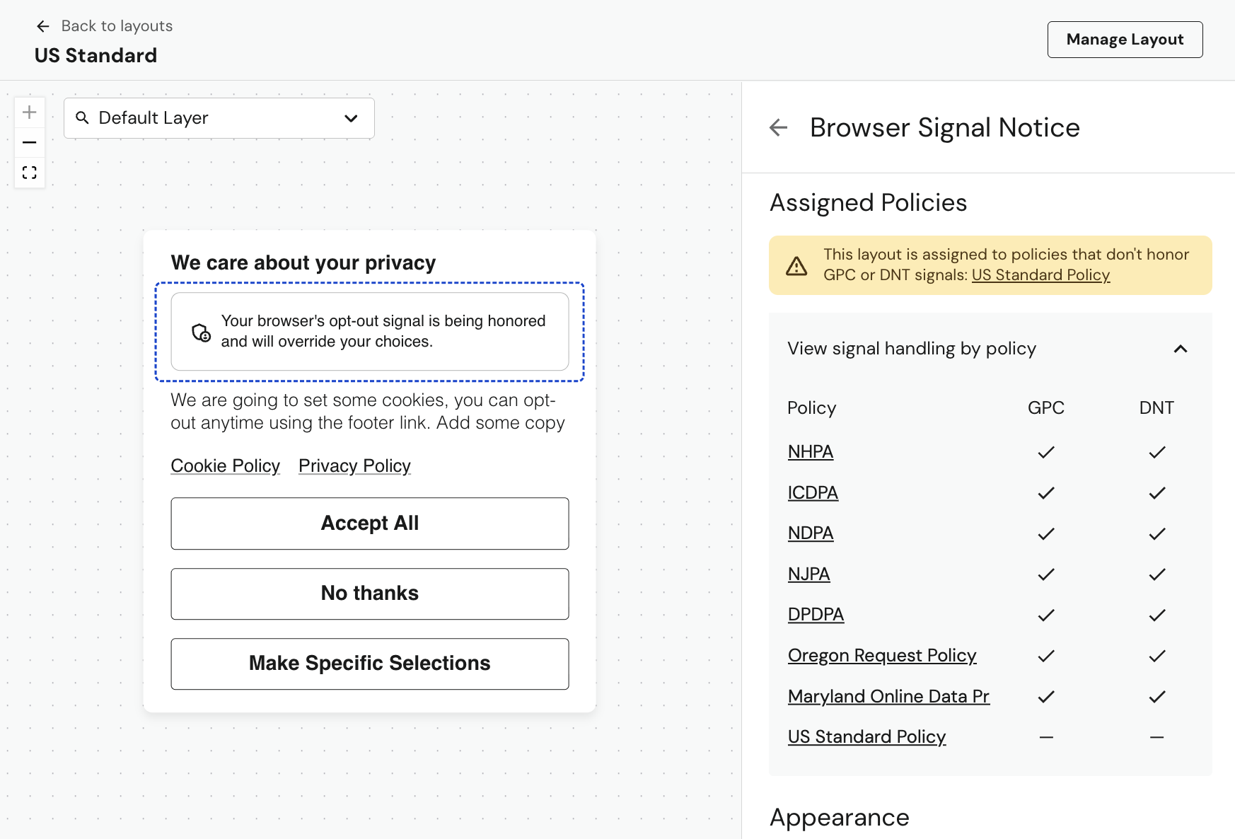 Browser Signal Notice Asset