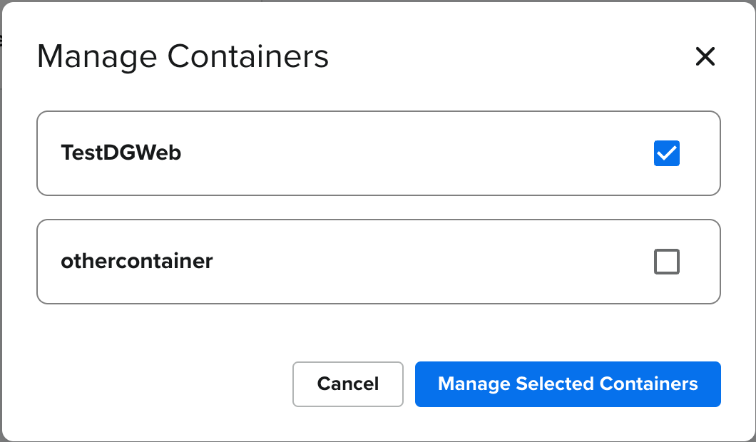 Select Containers