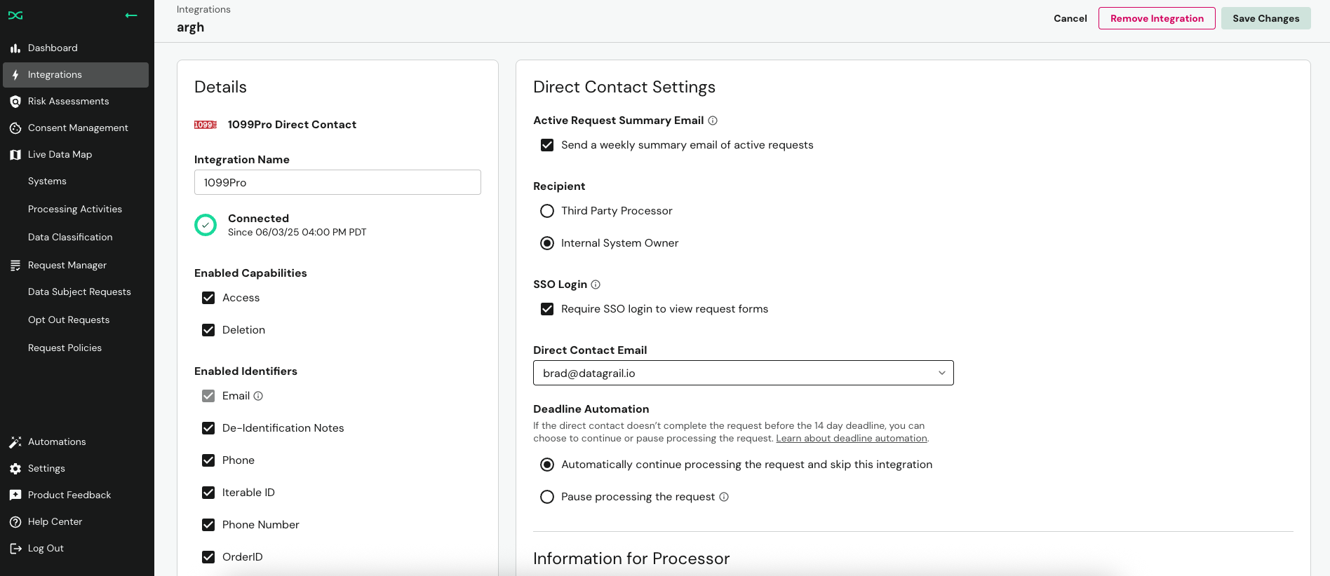 SSO Configuration
