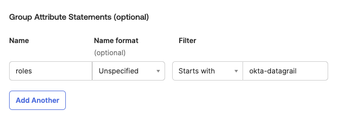 Okta Group Attribute Statements