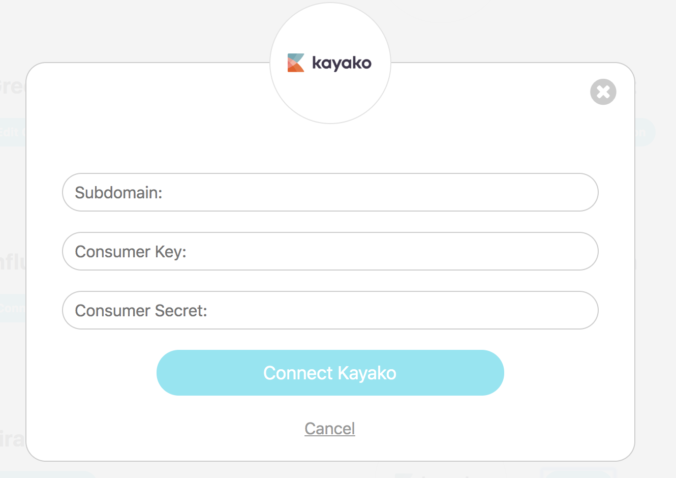 Connect Kayako