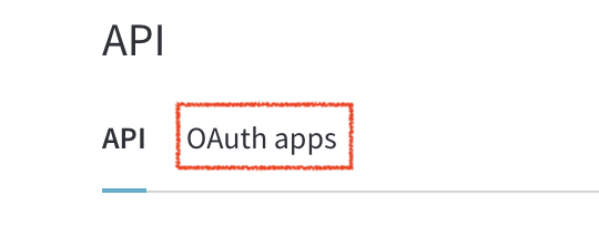 OAuth Apps