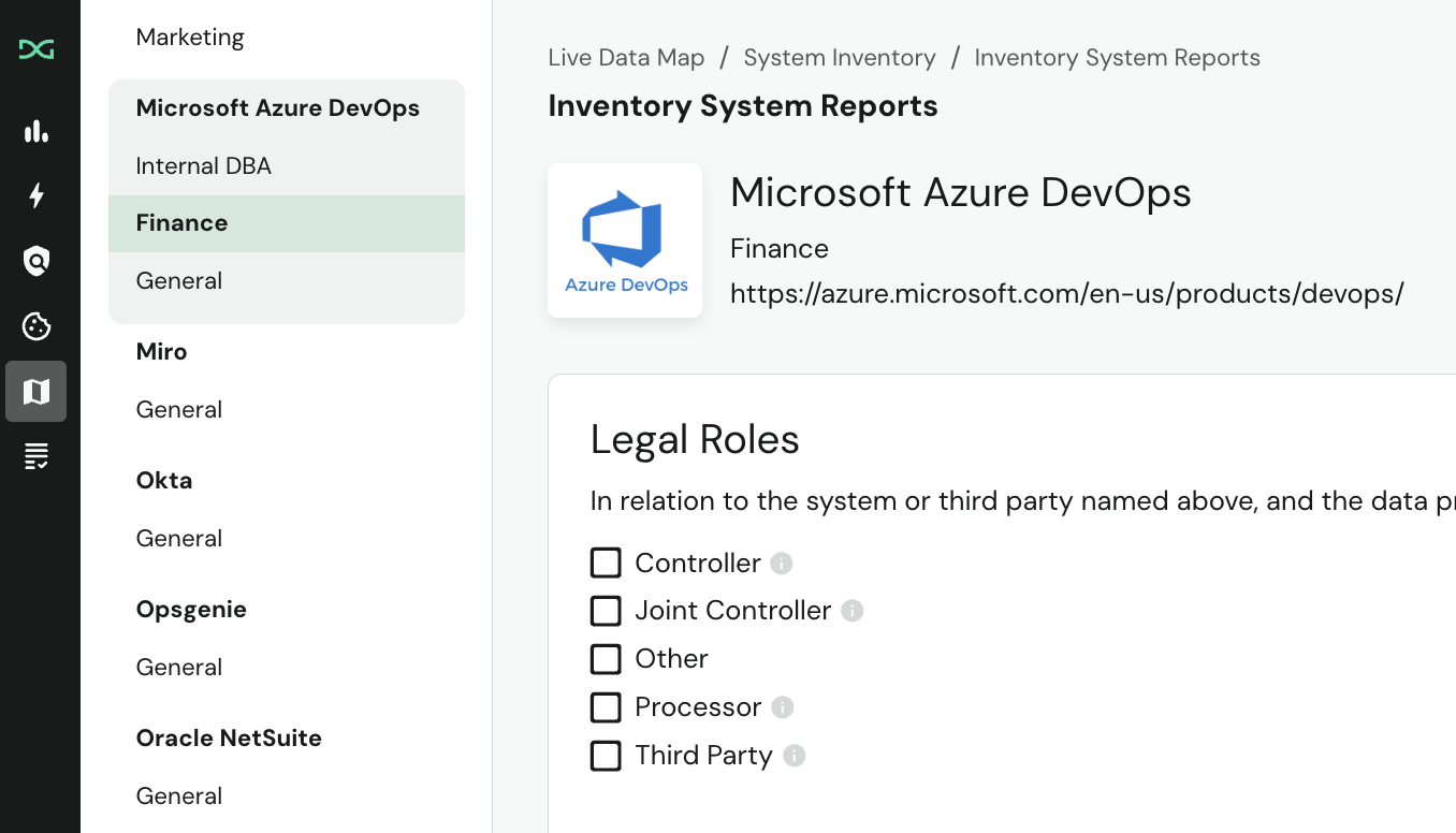 View Business Processes in ISRs