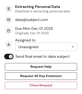Send Final Notification Email