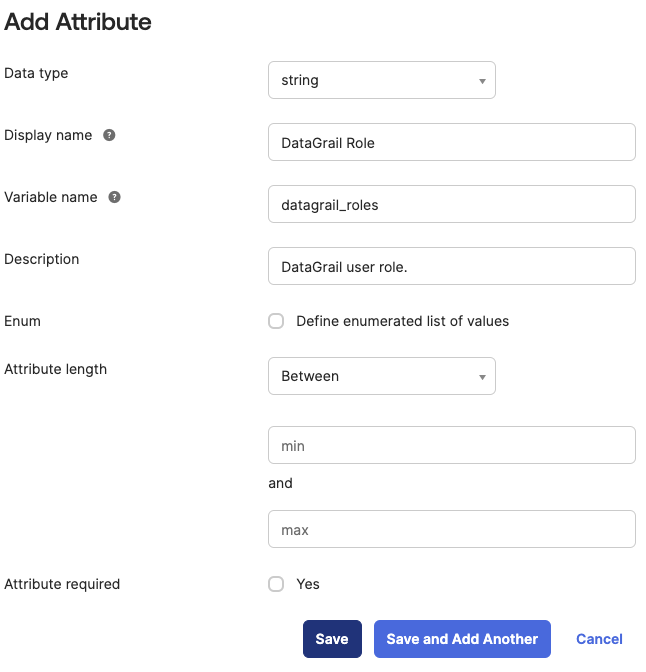 Okta User Attributes