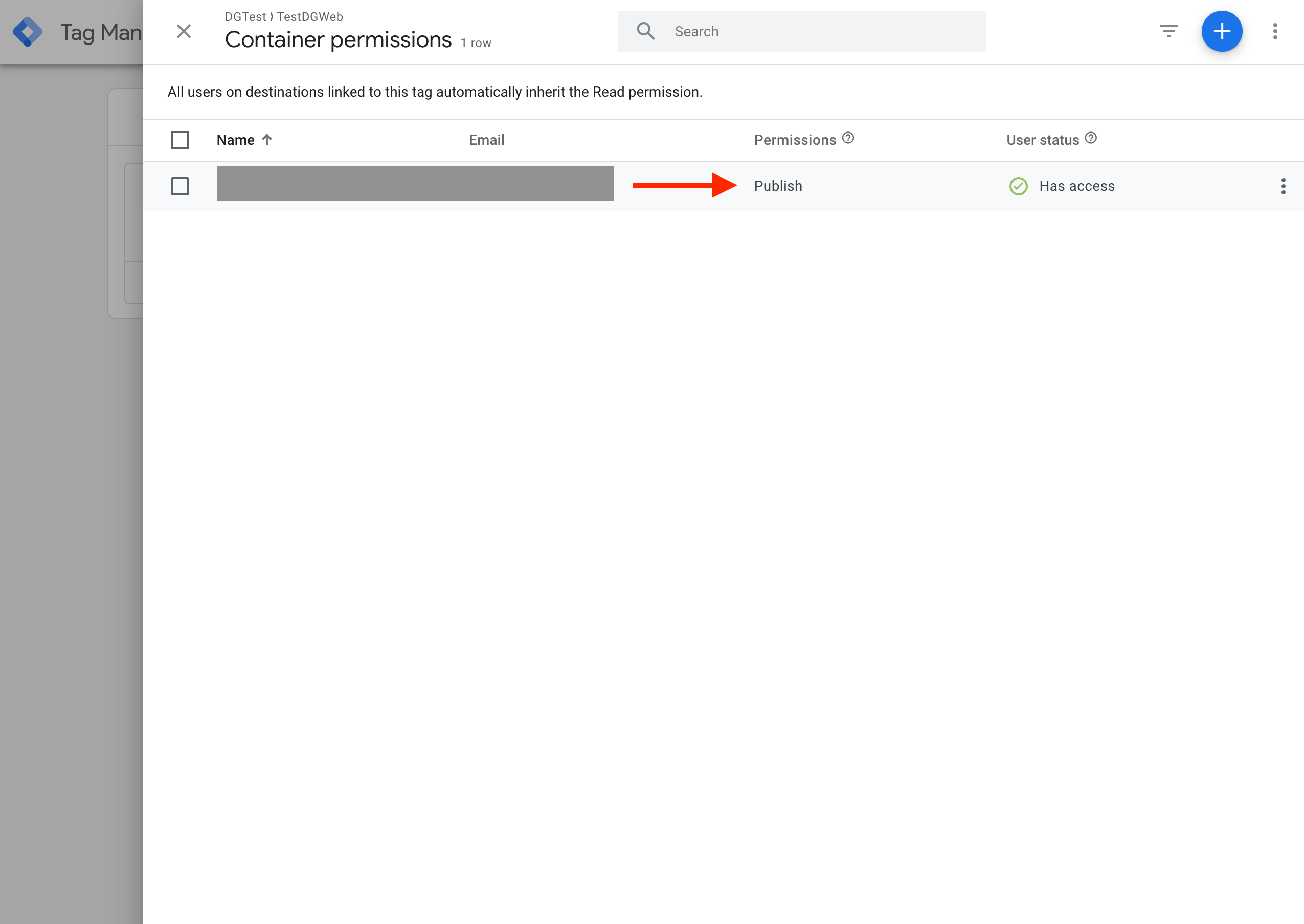 Container Permissions