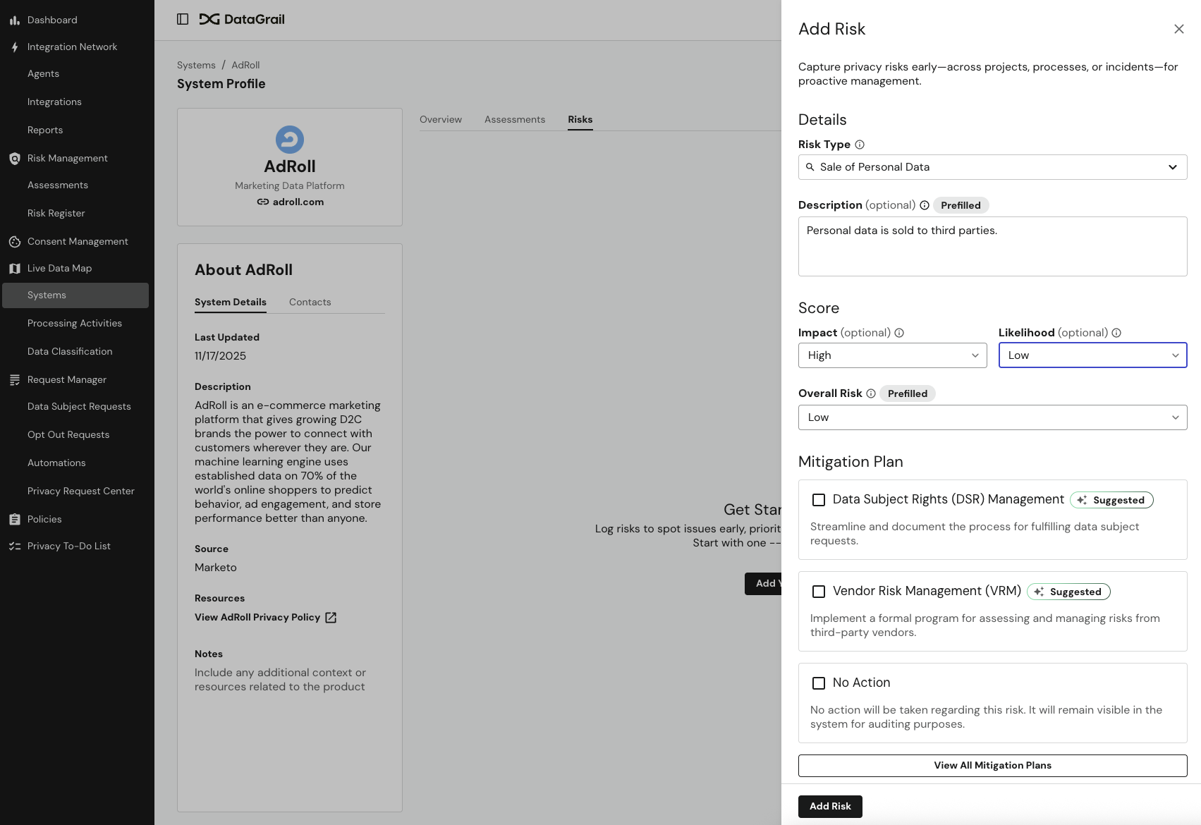 Create Risks From Systems