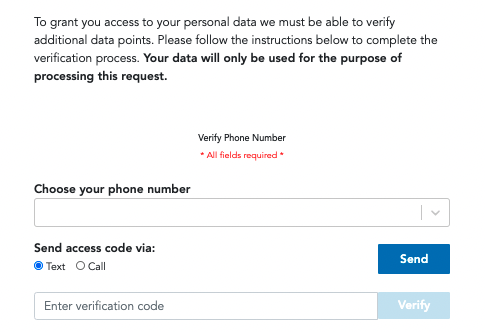 Phone Verification
